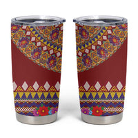 Greenland Costume Tumbler Cup Tradional Kalaallisuut Pattern