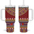 Greenland Costume Tumbler With Handle Tradional Kalaallisuut Pattern