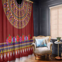 Greenland Costume Window Curtain Tradional Kalaallisuut Pattern