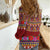 Greenland Costume Women Casual Shirt Tradional Kalaallisuut Pattern