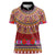 Greenland Costume Women Polo Shirt Tradional Kalaallisuut Pattern