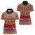 Greenland Costume Women Polo Shirt Tradional Kalaallisuut Pattern