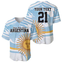 Custom Argentina Rugby Baseball Jersey Summer Paris 2024 LT9 - Wonder Print Shop