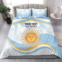 Custom Argentina Rugby Bedding Set Summer Paris 2024 LT9 - Wonder Print Shop