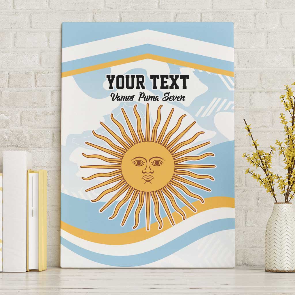 Custom Argentina Rugby Canvas Wall Art Summer Paris 2024 LT9 - Wonder Print Shop