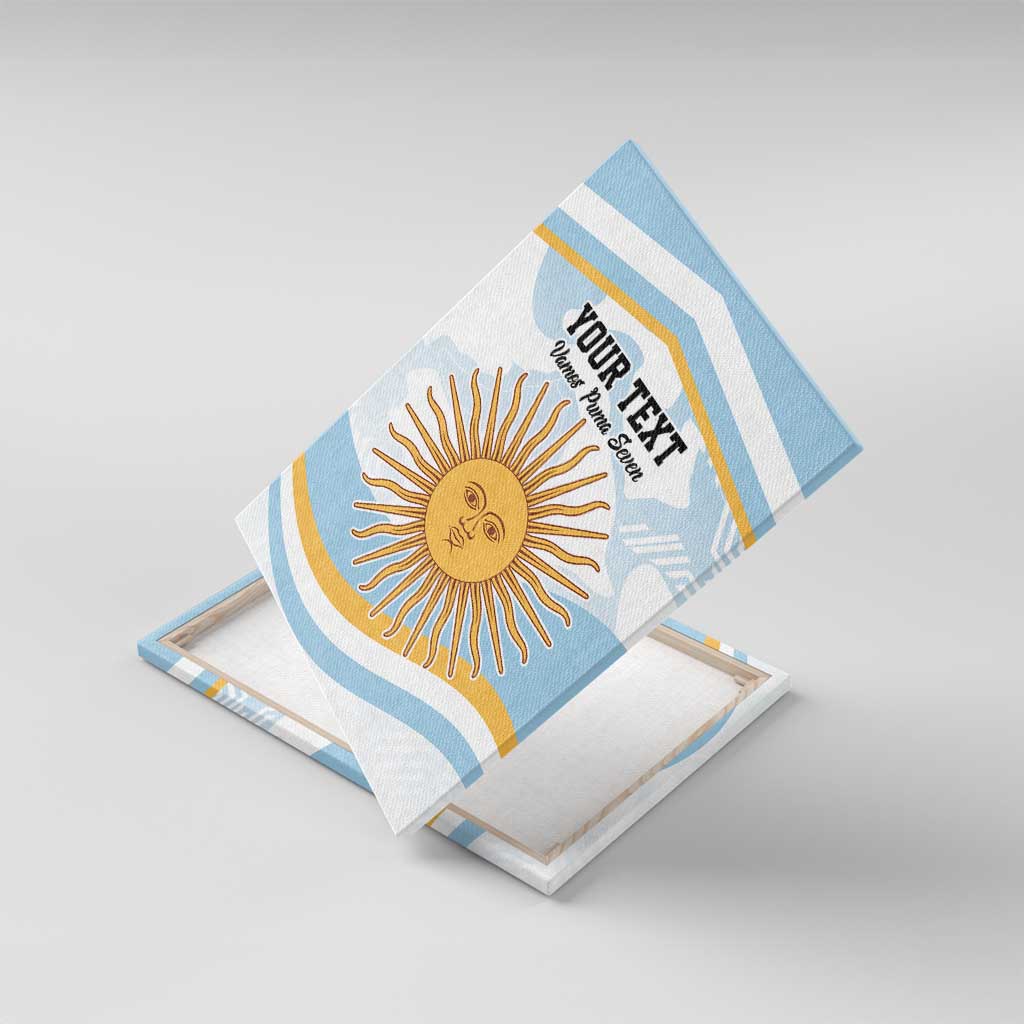 Custom Argentina Rugby Canvas Wall Art Summer Paris 2024 LT9 - Wonder Print Shop