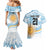 Custom Argentina Rugby Couples Matching Mermaid Dress and Hawaiian Shirt Summer Paris 2024 LT9 - Wonder Print Shop