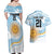 Custom Argentina Rugby Couples Matching Off Shoulder Maxi Dress and Hawaiian Shirt Summer Paris 2024 LT9 - Wonder Print Shop