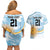 Custom Argentina Rugby Couples Matching Off Shoulder Short Dress and Hawaiian Shirt Summer Paris 2024 LT9 - Wonder Print Shop