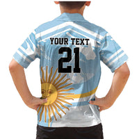 Custom Argentina Rugby Family Matching Mermaid Dress and Hawaiian Shirt Summer Paris 2024 LT9 - Wonder Print Shop