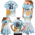 Custom Argentina Rugby Family Matching Mermaid Dress and Hawaiian Shirt Summer Paris 2024 LT9 - Wonder Print Shop