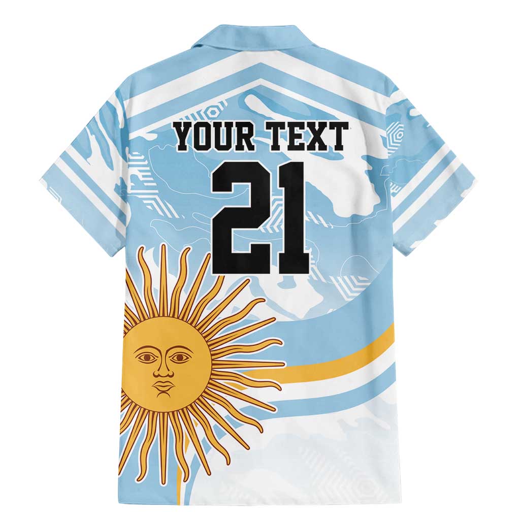 Custom Argentina Rugby Family Matching Mermaid Dress and Hawaiian Shirt Summer Paris 2024 LT9 - Wonder Print Shop