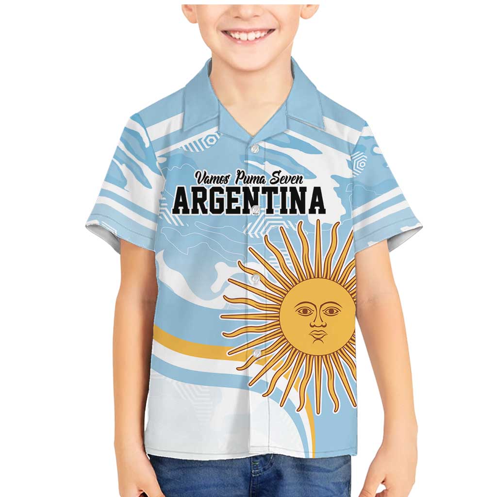 Custom Argentina Rugby Family Matching Mermaid Dress and Hawaiian Shirt Summer Paris 2024 LT9 - Wonder Print Shop