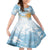 Custom Argentina Rugby Family Matching Off The Shoulder Long Sleeve Dress and Hawaiian Shirt Summer Paris 2024 - Wonder Print Shop