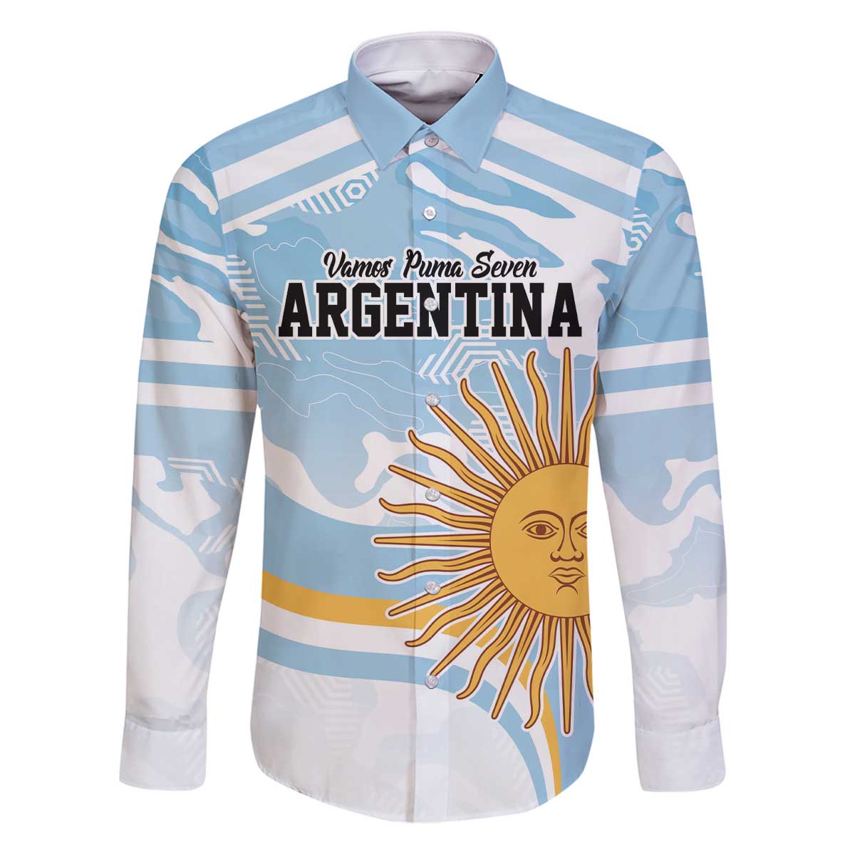 Custom Argentina Rugby Family Matching Puletasi and Hawaiian Shirt Summer Paris 2024 - Wonder Print Shop