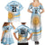 Custom Argentina Rugby Family Matching Summer Maxi Dress and Hawaiian Shirt Summer Paris 2024 - Wonder Print Shop