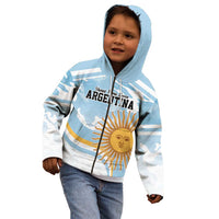 Custom Argentina Rugby Kid Hoodie Summer Paris 2024 - Wonder Print Shop