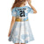Custom Argentina Rugby Kid Short Sleeve Dress Summer Paris 2024 - Wonder Print Shop