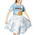Custom Argentina Rugby Kid Short Sleeve Dress Summer Paris 2024 - Wonder Print Shop