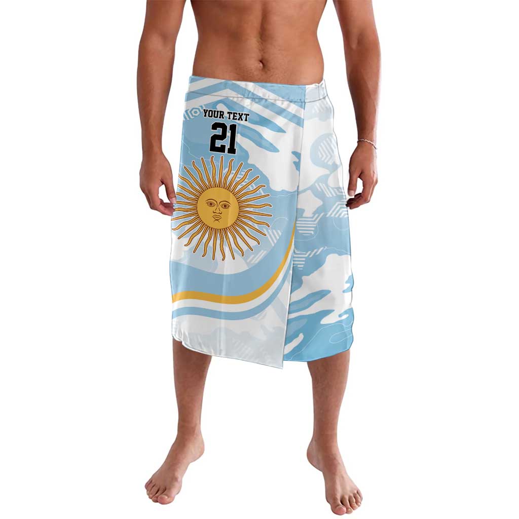 Custom Argentina Rugby Lavalava Summer Paris 2024 - Wonder Print Shop