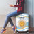 Custom Argentina Rugby Luggage Cover Summer Paris 2024 - Wonder Print Shop