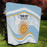 Custom Argentina Rugby Quilt Summer Paris 2024 - Wonder Print Shop