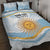 Custom Argentina Rugby Quilt Bed Set Summer Paris 2024 - Wonder Print Shop