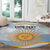 Custom Argentina Rugby Round Carpet Summer Paris 2024