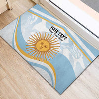 Custom Argentina Rugby Rubber Doormat Summer Paris 2024 - Wonder Print Shop