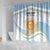 Custom Argentina Rugby Shower Curtain Summer Paris 2024