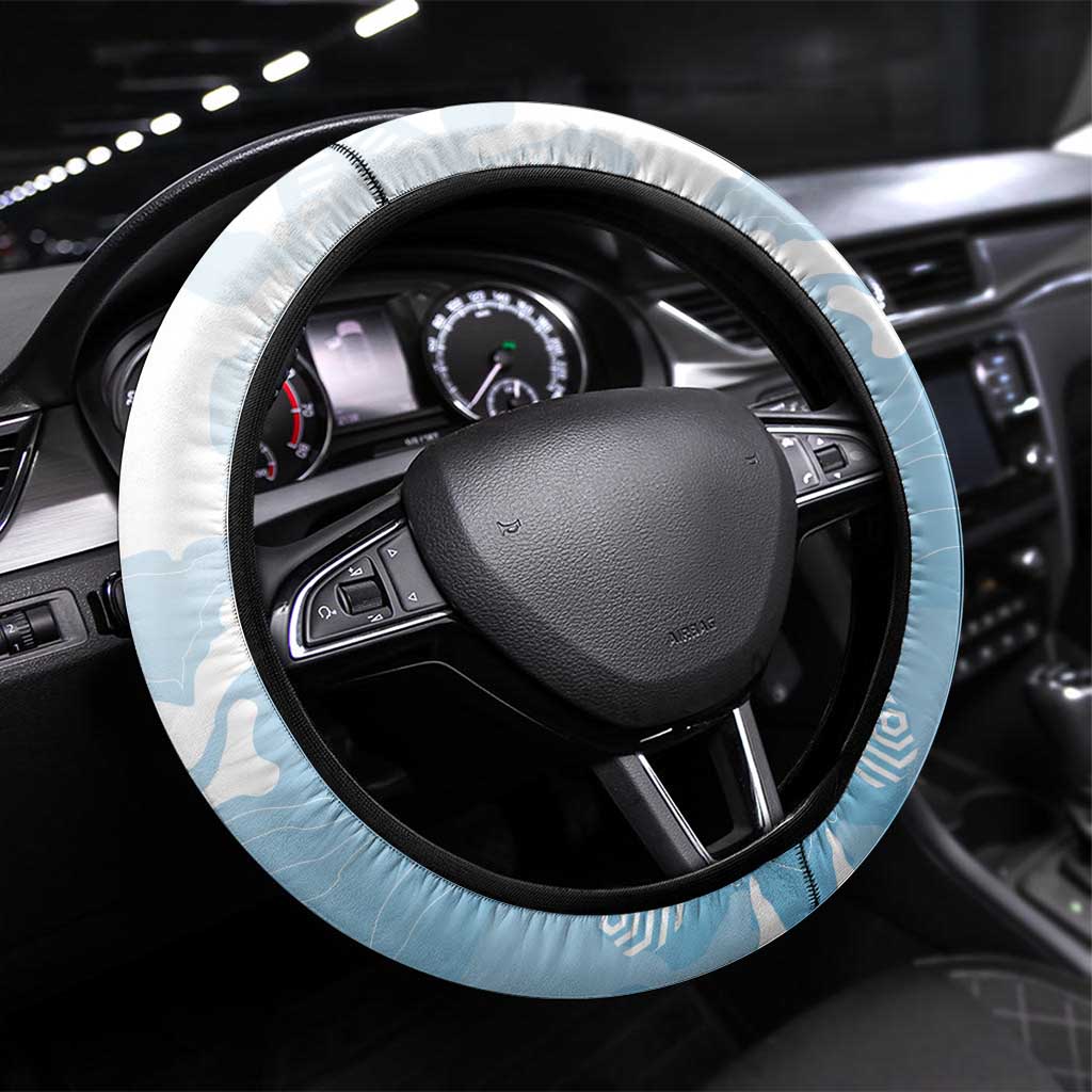 Argentina Rugby Steering Wheel Cover Summer Paris 2024 - Wonder Print Shop