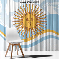Custom Argentina Rugby Window Curtain Summer Paris 2024 - Wonder Print Shop