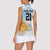 Custom Argentina Rugby Women Sleeveless Polo Shirt Summer Paris 2024 - Wonder Print Shop