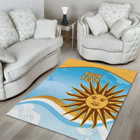 Custom Uruguay Rugby Area Rug Go Teros Summer Paris 2024 LT9 - Wonder Print Shop