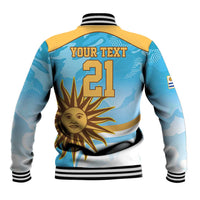 Custom Uruguay Rugby Baseball Jacket Go Teros Summer Paris 2024 LT9 - Wonder Print Shop
