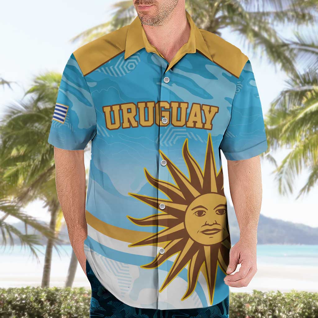 Custom Uruguay Rugby Hawaiian Shirt Go Teros Summer Paris 2024 - Wonder Print Shop