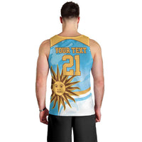Custom Uruguay Rugby Men Tank Top Go Teros Summer Paris 2024 - Wonder Print Shop