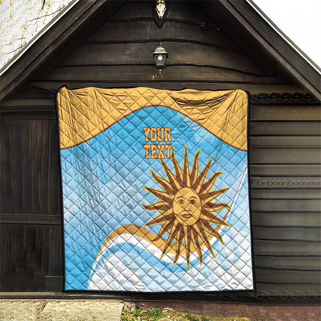 Custom Uruguay Rugby Quilt Go Teros Summer Paris 2024 - Wonder Print Shop
