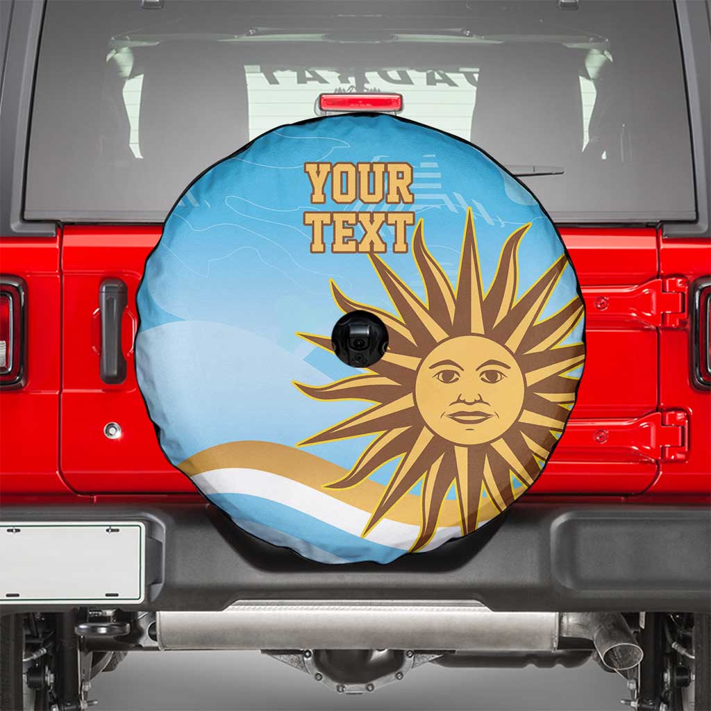 Custom Uruguay Rugby Spare Tire Cover Go Teros Summer Paris 2024 - Wonder Print Shop