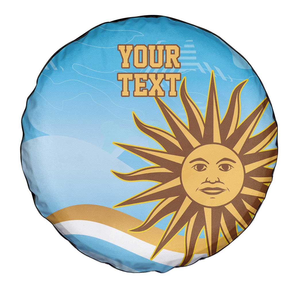 Custom Uruguay Rugby Spare Tire Cover Go Teros Summer Paris 2024 - Wonder Print Shop