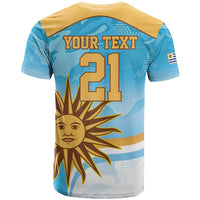 Custom Uruguay Rugby T Shirt Go Teros Summer Paris 2024 - Wonder Print Shop