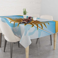 Custom Uruguay Rugby Tablecloth Go Teros Summer Paris 2024 - Wonder Print Shop
