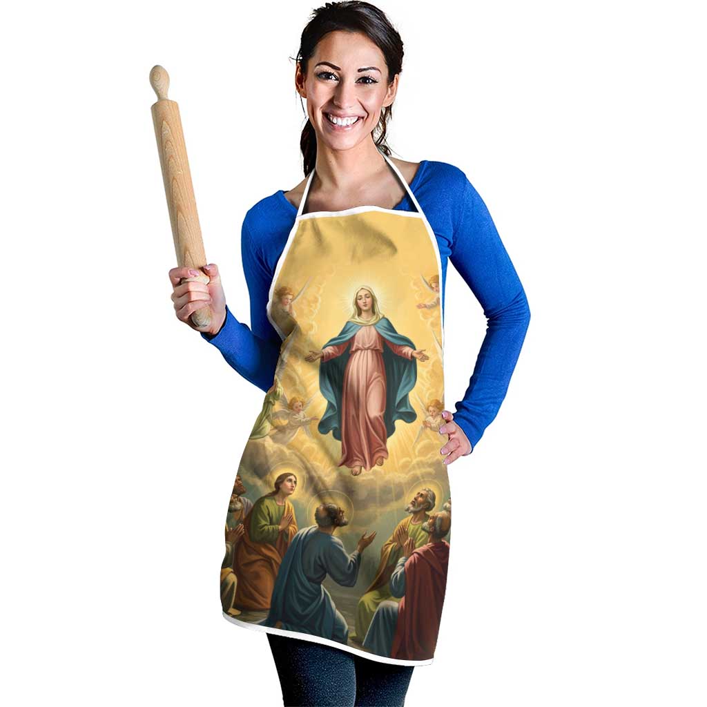 Assumption Virgin Mary to Heaven Apron Falling Asleep of the Mother of God - Wonder Print Shop