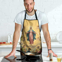 Assumption Virgin Mary to Heaven Apron Falling Asleep of the Mother of God - Wonder Print Shop