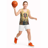 Assumption Virgin Mary to Heaven Basketball Jersey Falling Asleep of the Mother of God - Wonder Print Shop