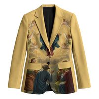 Assumption Virgin Mary to Heaven Blazer Falling Asleep of the Mother of God - Wonder Print Shop