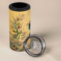 Assumption Virgin Mary to Heaven 4 in 1 Can Cooler Tumbler Falling Asleep of the Mother of God - Wonder Print Shop