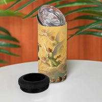 Assumption Virgin Mary to Heaven 4 in 1 Can Cooler Tumbler Falling Asleep of the Mother of God - Wonder Print Shop