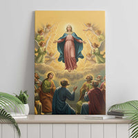 Assumption Virgin Mary to Heaven Canvas Wall Art Falling Asleep of the Mother of God - Wonder Print Shop