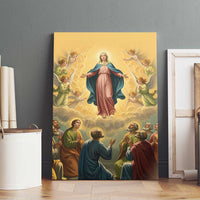 Assumption Virgin Mary to Heaven Canvas Wall Art Falling Asleep of the Mother of God - Wonder Print Shop